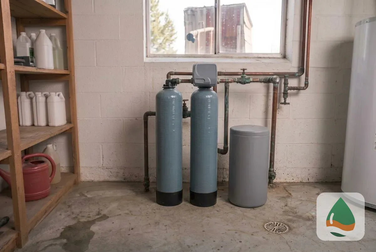 Dual Tank Water Softener Installation Minneapolis MN