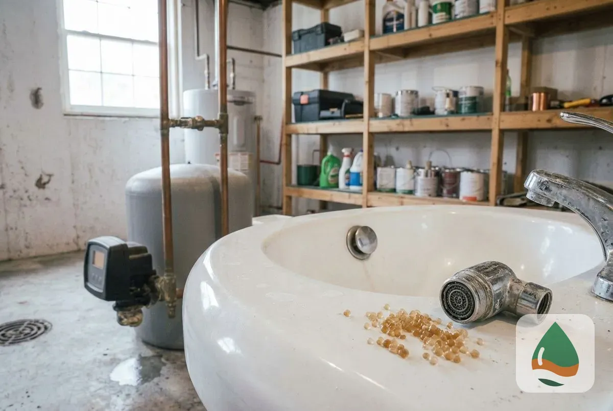Resin Beads in Faucets or Sinks Minneapolis MN