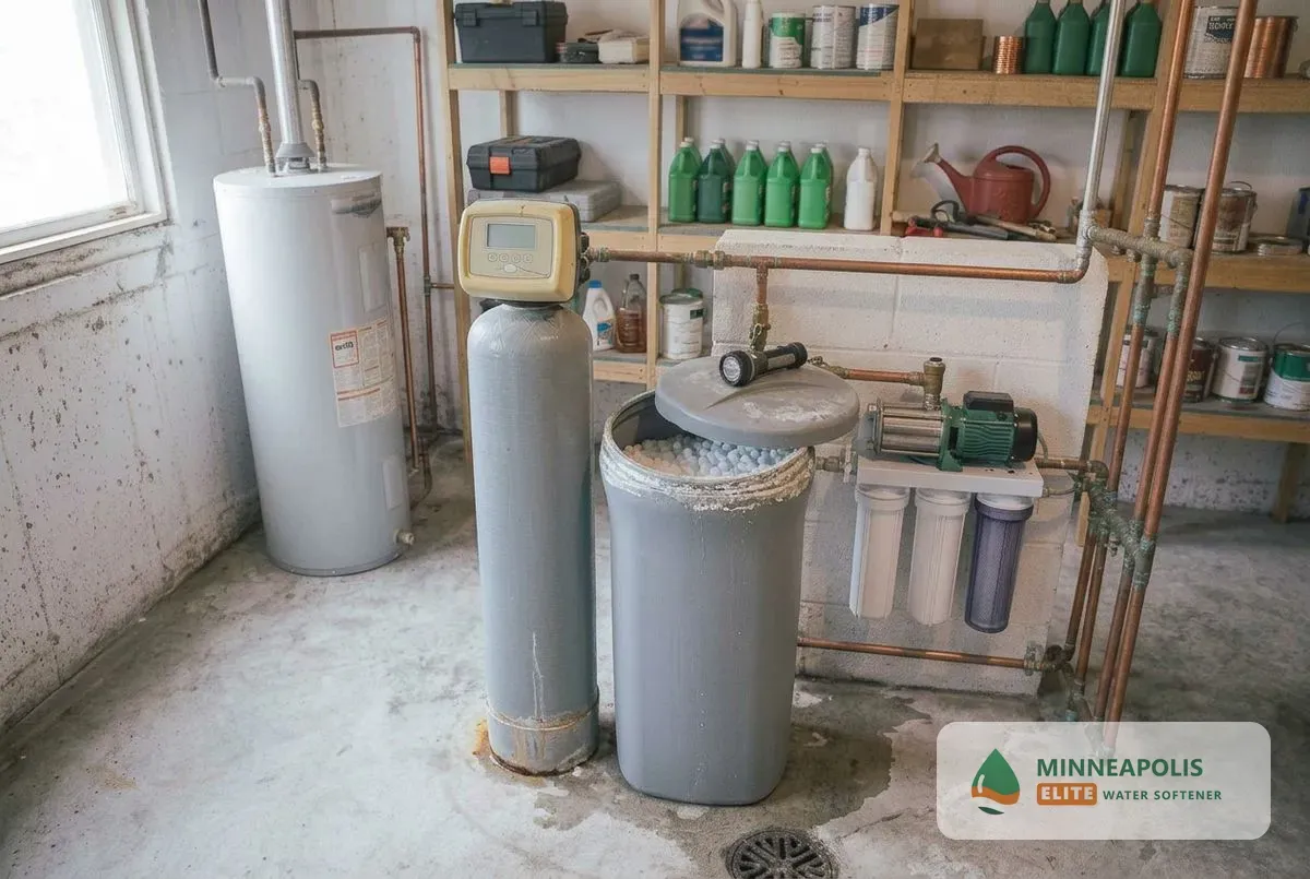 How long do water softeners last Minneapolis MN worn control head and tank